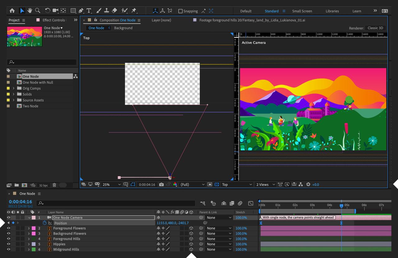 Keyframes tracking